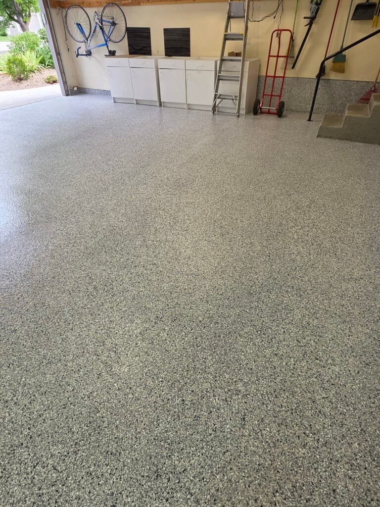 Epoxy flake system harris ranch